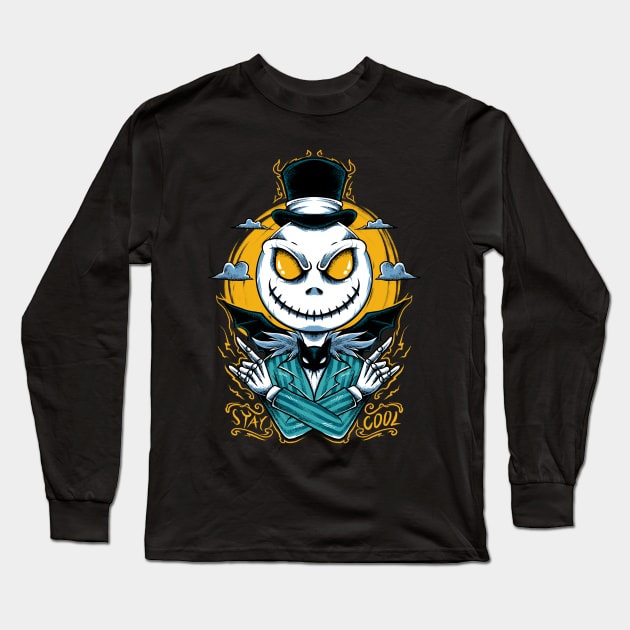 Stay Cool Long Sleeve T-Shirt by Dark Planet Tees